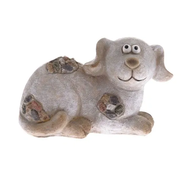 Polyresinový pes - 17 cm