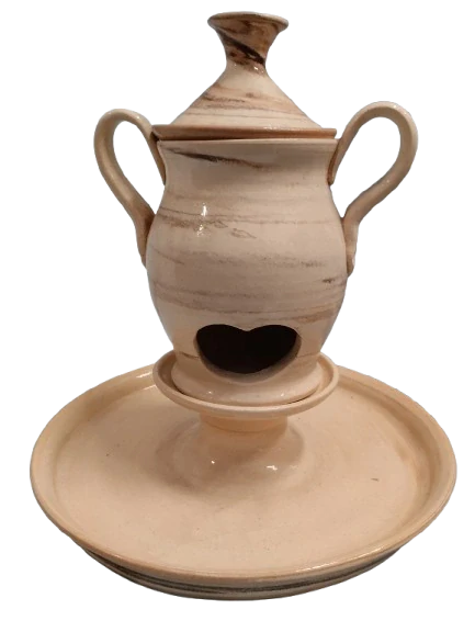 Keramická sada na přípravu fondue