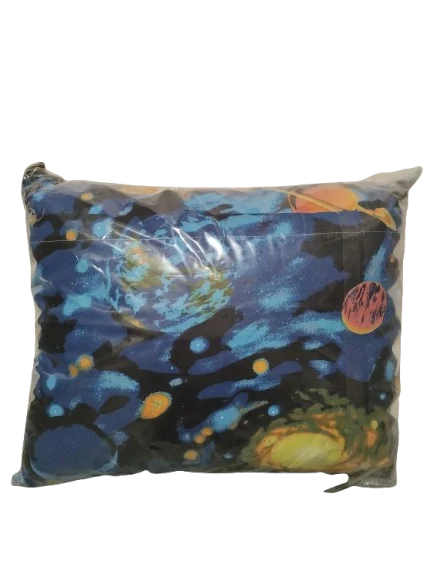 Voňavý bylinkový polštář Galaxie - levandule, meduňka, mateřídouška 35 x 30 cm