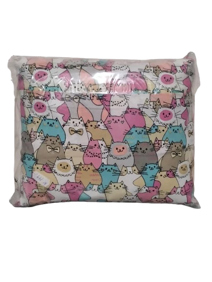 Voňavý bylinkový polštář Kočky - levandule, meduňka, mateřídouška 30 x 25 cm