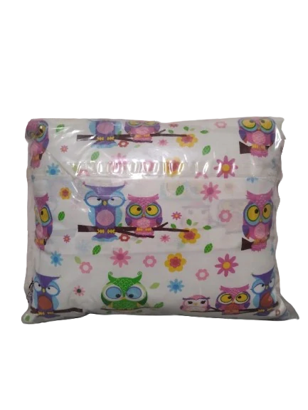 Voňavý bylinkový polštář Dětské sovy - levandule, meduňka, mateřídouška 30 x 25 cm