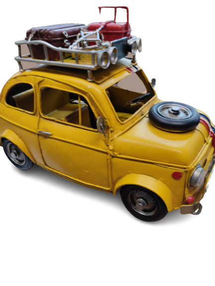 Replika Fiat se zahrádkou