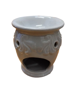 Keramická aromalampa Serenity béžová