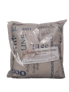 Voňavý bylinkový polštář Ship Line – francouzský styl, meduňka (38 × 38 cm)