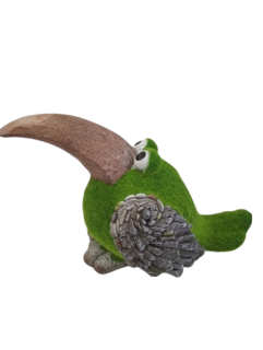 Pták Loskuták zahradní zelený - 40 cm