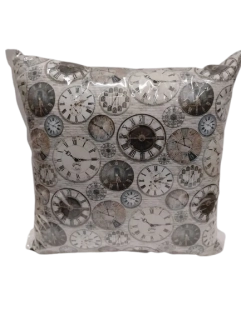 Voňavý bylinkový polštář Čas – francouzský styl, levandule, meduňka, mateřídouška (38 × 38 cm)